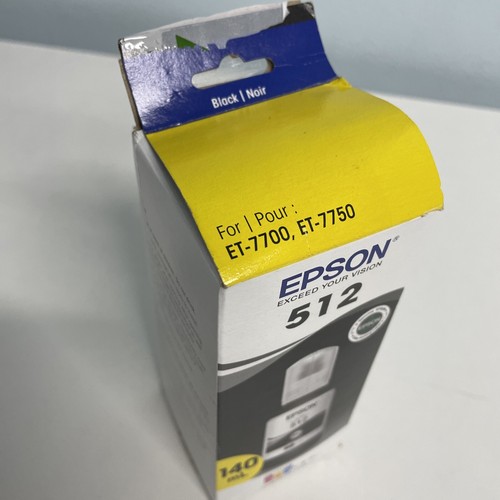 Epson T512 Tintenpatrone Schwarz Standardkapazität Neu/Open Box Black Ink - Bild 12 von 12