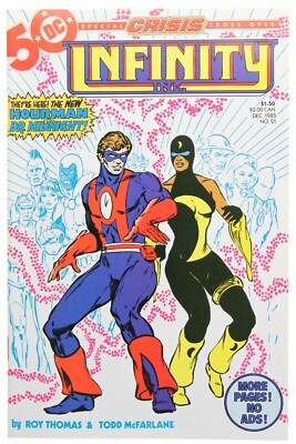 Infinity Inc 21 NM Hourman Special Crisis Crossover 1985 DC Comics 1st print
