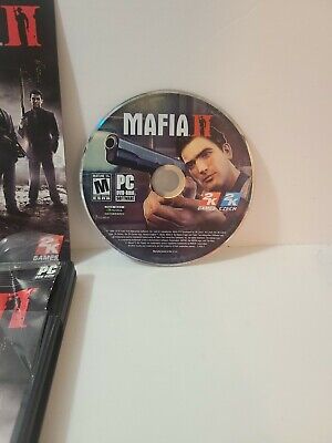 Jogo Mídia Física PcDvD Mafia 2 Original para Computador pc em