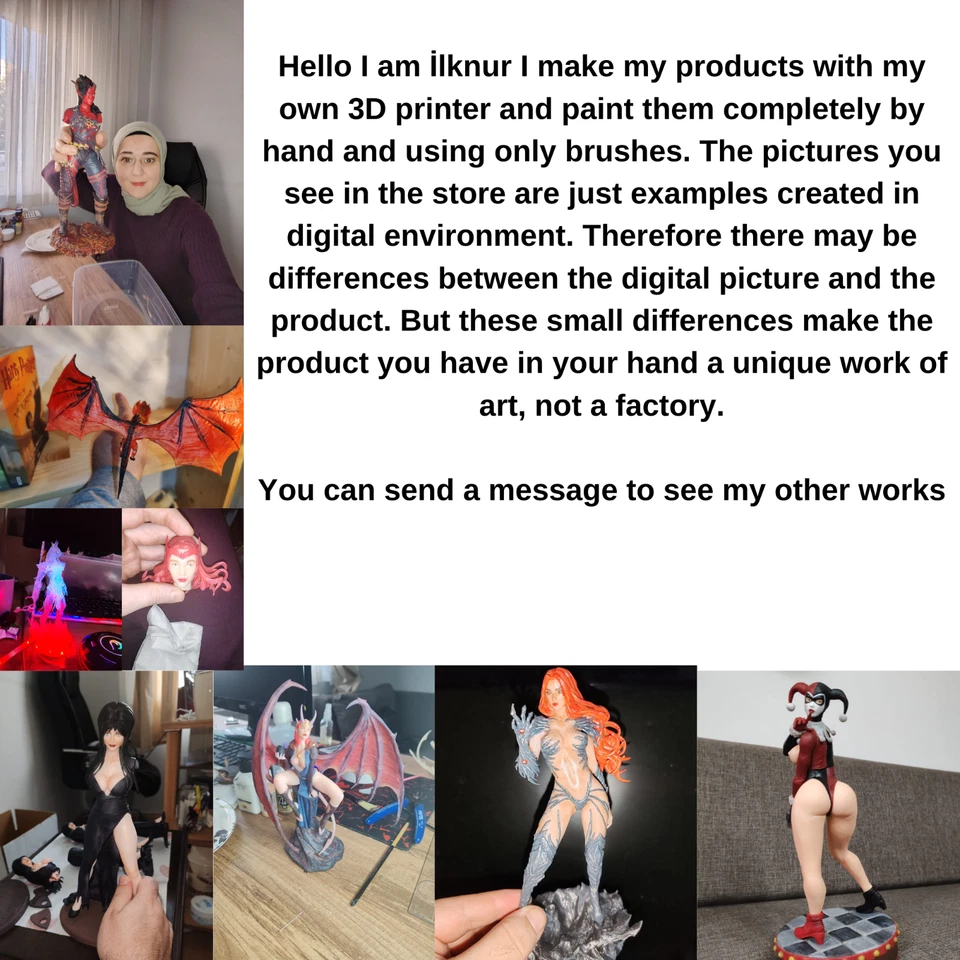 League Of legends Jinx In The Bathroom - NSFW OR SFW - HandPainted 12 k -1-12 - Image 4 of 4