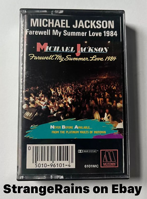 Michael Jackson FAREWELL MY SUMMER LOVE 1984 Cassette Tape - Play