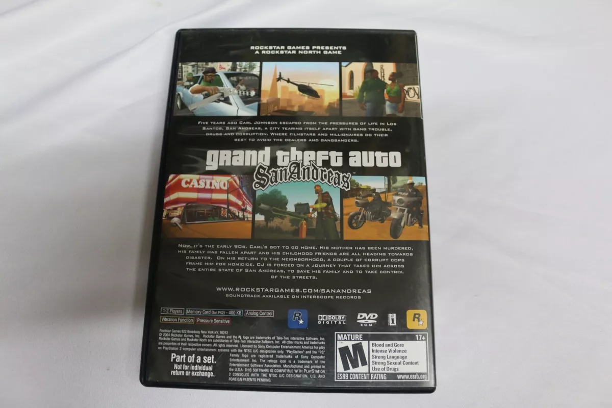 THE5 GAMES: PS2 Cheats GTA San Andreas