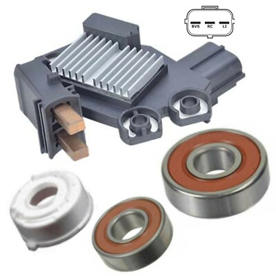 Alternator Repair Kit, Regulator Brushes Bearings 10-16 Ford Truck 6.2L Valeo