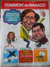 Corriere dei Ragazzi n�9 1972  con schede ricerche  [G419]