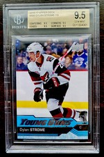 2016-17 UD DYLAN STROME YOUNG GUNS ROOKIE BGS 9.5 TRUE GEM RC YG 16-17 (4 X 9.5)