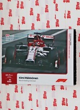  2020-Formula-1-F1-Topps-Now-card-7-Kimi-Raikkonen-Record-Breaking-323rd-Start 