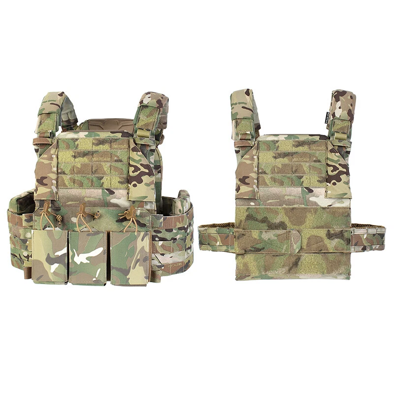 PEW Tactical Vest Thorax HSP Style Plate Carrier Light Weight Front Bag&Rear MC - Image 4 of 4