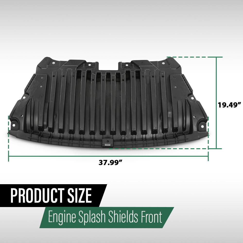 Fit For Mercedes-Benz E Class E450 E350 CLS450 Engine Splash Guard ...