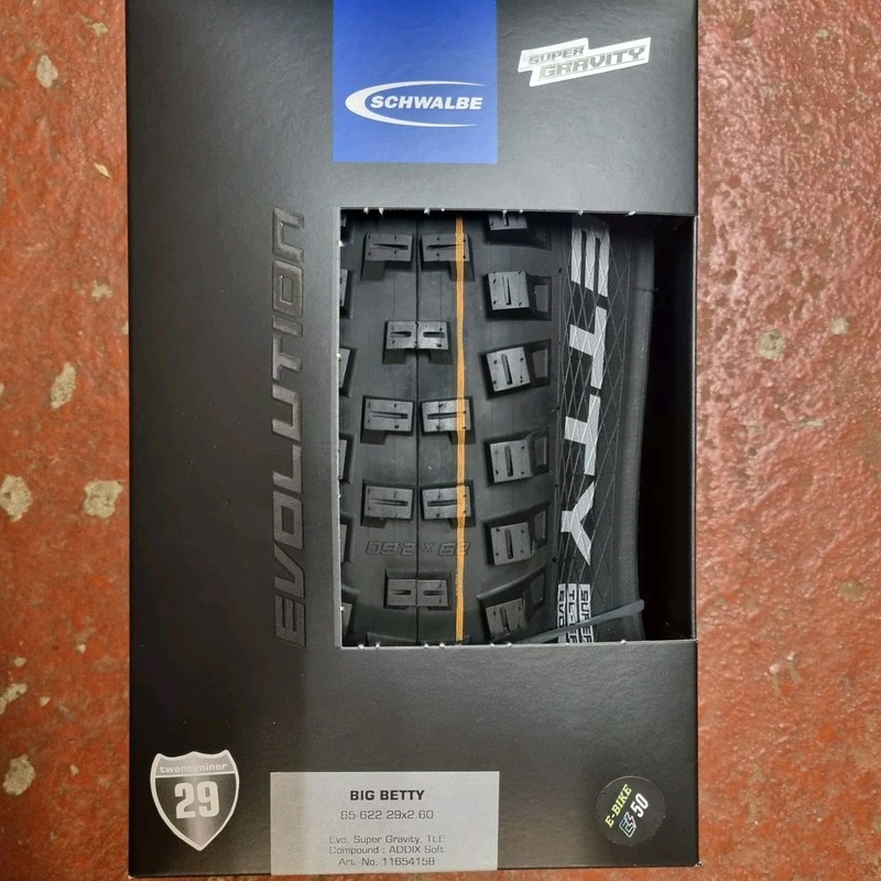 Schwalbe Big Betty 29 X 2.60 Addix Soft - SuperGravity TLE - Folding