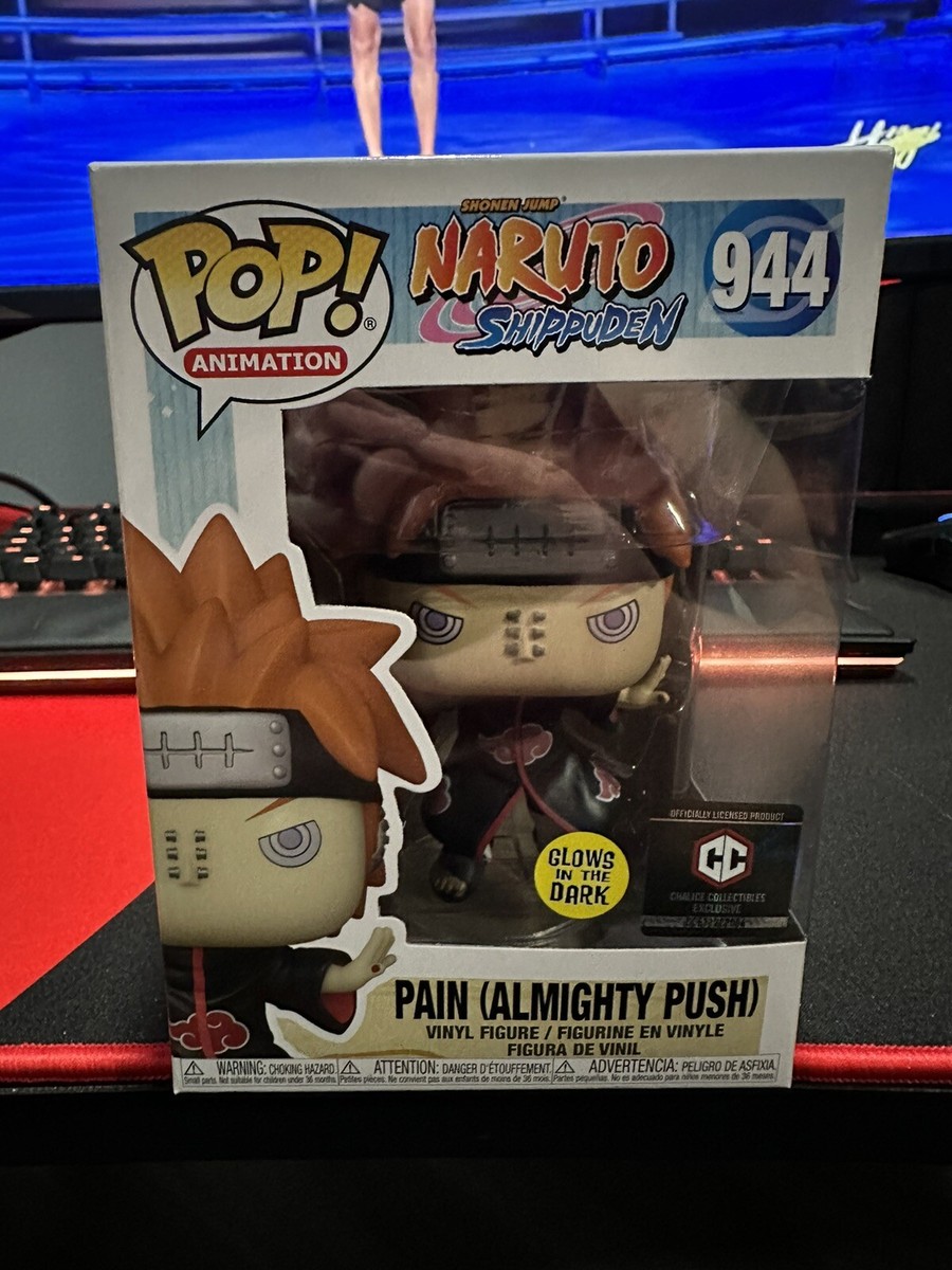 Funko Pop Anime: Naruto - Pain (Almighty Push) #944 GITD Chalice