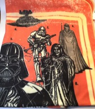 Star Wars Villain Retro Throw Blanket CultureFly Ex Darth Vader Boba Fett Empire