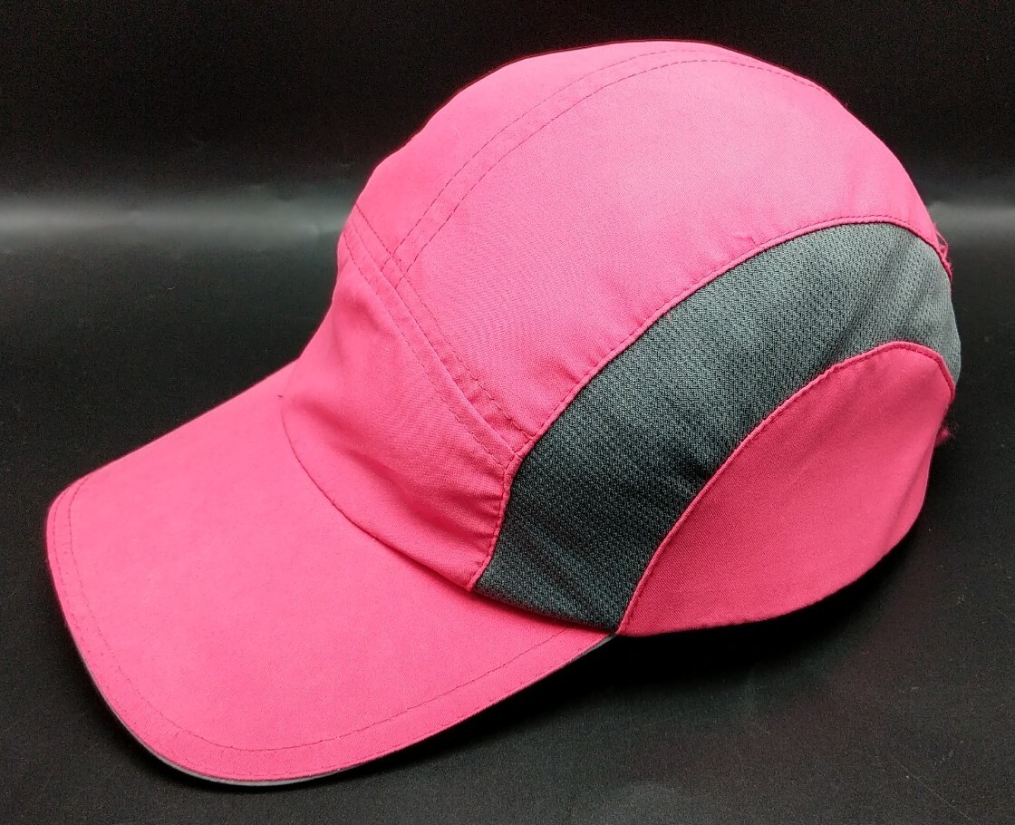 Cappello MERRELL leggero stile 7 pannelli rosa grigio tappo regolabile