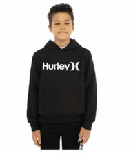 NEW Hurley Youth Cotton Blend Fleece Graphic Hoodie Size Small