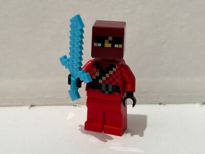 LEGO MINECRAFT KAI + DIAMANTSCHWERT AUS SET 21160 (min077)