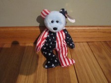 1999 Ty Spangle beanie baby. Blue face. Rare  T28