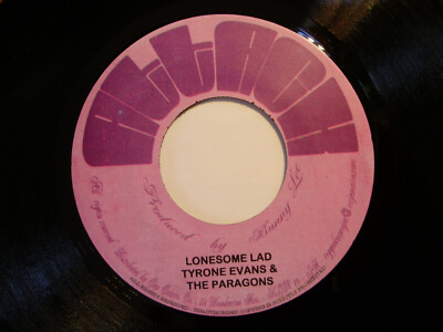 TYRONE EVANS & THE PARAGONS - LONESOME LAD (ATTACK) 'YOU DON'T CARE' 1976