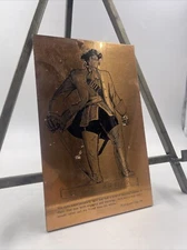 Rare Vintage ALAN BRECK  HAND SCULPTURED Hand Drawing Made In Scottland Art