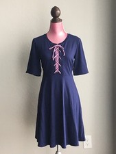 New Anthropologie Maeve Lace Up Dress Size XS • Milkmaid