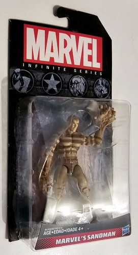 MAEVEL INFINITE SERIES MARVEL'S SANDMAN (ALL SAND VARIANT) 3.75" ACTION FIGURE - Picture 3 of 4