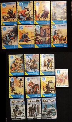 SAMMLERAUSGABE 2005 BILLY JENKINS 14 Hefte +BUCH Die Reiter des Todes+ 3x UNGER