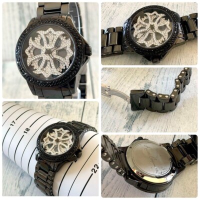 Anne Coquine Watch 40mm Ceramic Used From Japan Check description