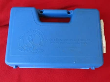 COBRA Enterprise Blue Plastic Padded Hard Handgun Pistol Case .380 ACP