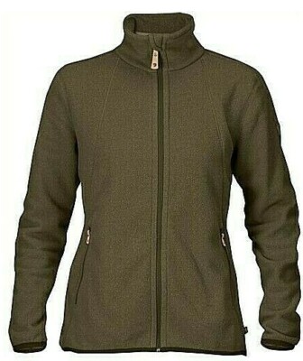 NEW!!! Fjall Raven Women's STINA FLEECE Fleece Jacket W - Dark Olive