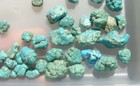 Darling Darlene Spiderweb Turquoise Un Drilled Nuggets Beads NEV 609 KTS  — photo 8