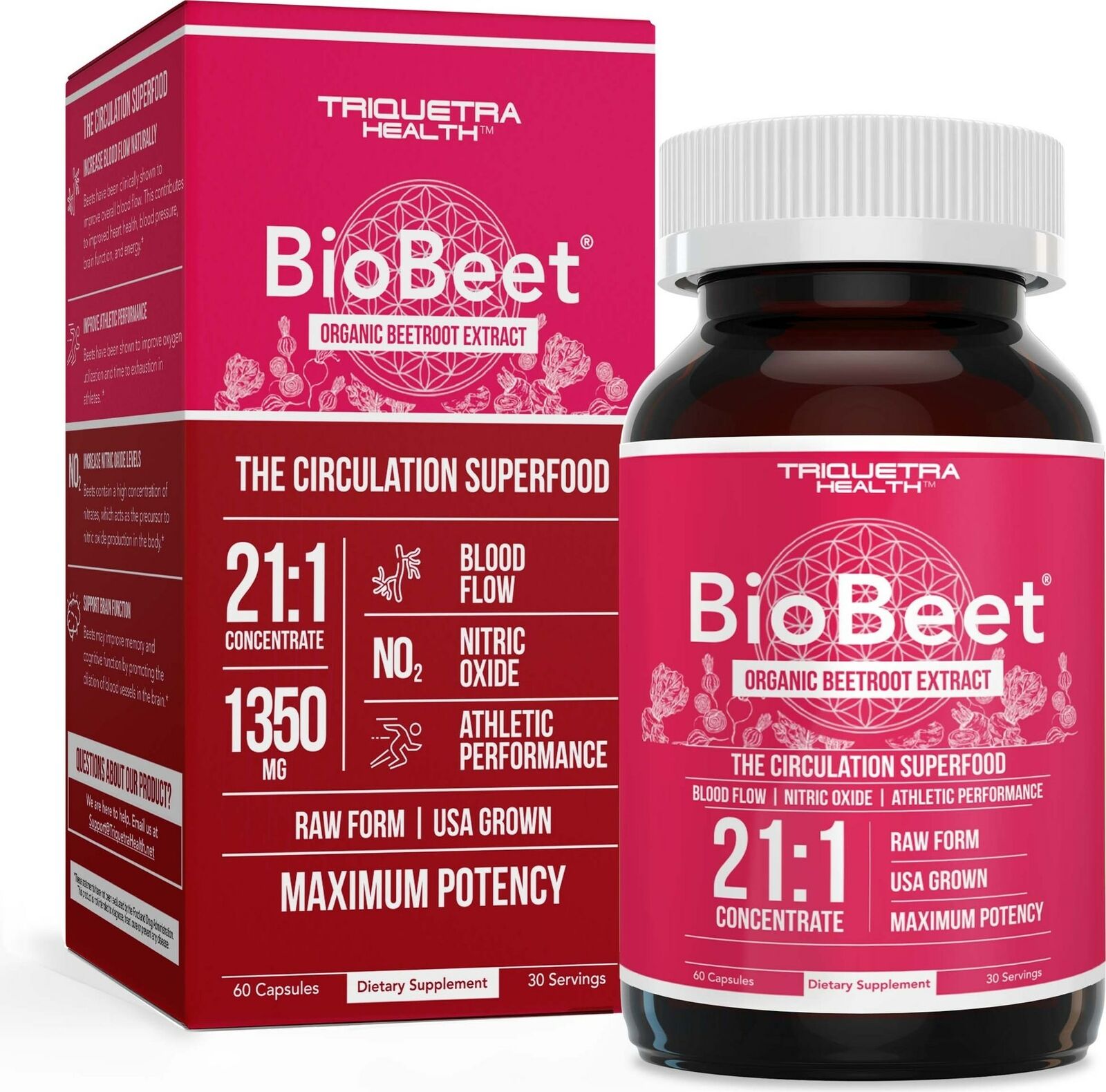 Senzu Health Beetroot Extract Capsules