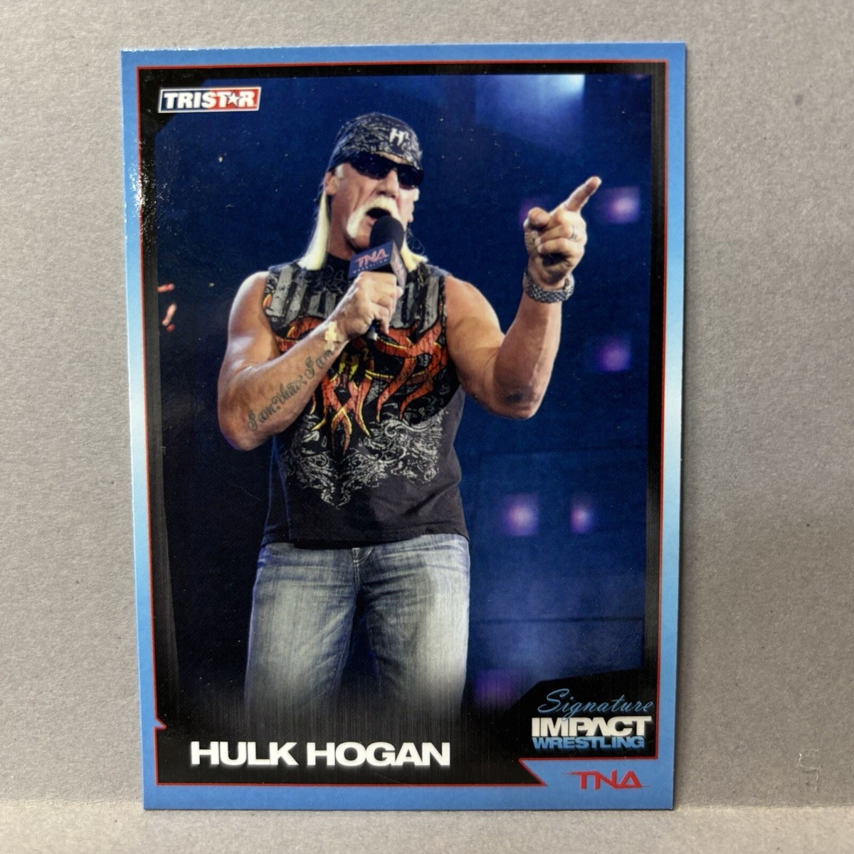 2011 TRISTAR TNA Signature Impact Wrestling Hulk Hogan #1 | eBay