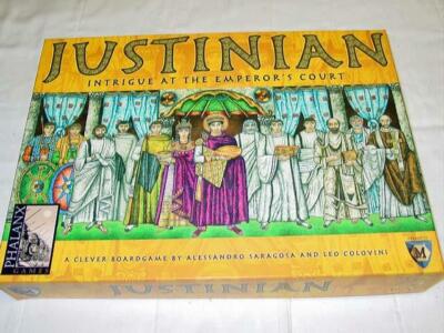 PHALANX Games : Justinian - Intrigue at the Emperor's Court