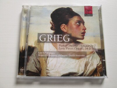 GRIEG - PIANO CONCERTO - 2CD 1992 VIRGIN CLASSICS