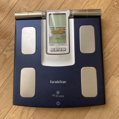 OMRON KaradaScan 361 体脂肪計 HBF-361 OMRON HBF-361 KARADA Scan Body Composition & Scale Monitor whole