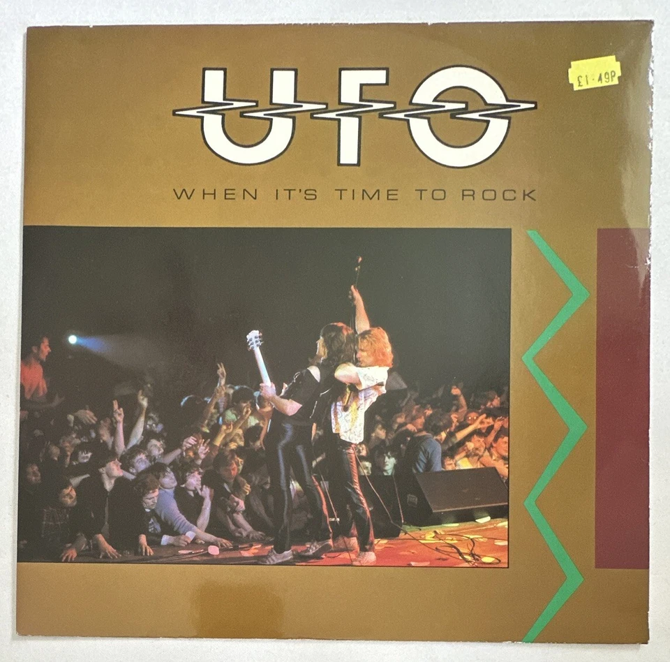 UFO  - 'When It's Time To Rock' - 12''  Single- 1983 Uk A2-B1 EX / EX CONDITION - Image 2 of 4