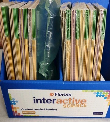 Interactive Science Grade 5 ON-Level Leveled Reader Complete Set NEW /FL Pearson