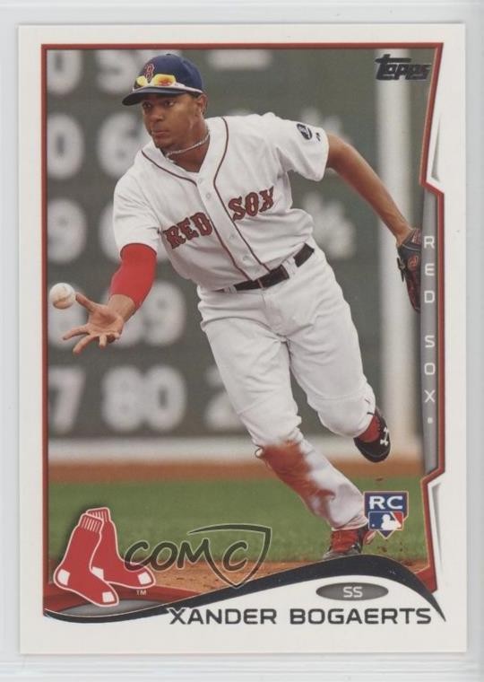 2014 Topps Xander Bogaerts (Base) #133 Rookie RC 8xg