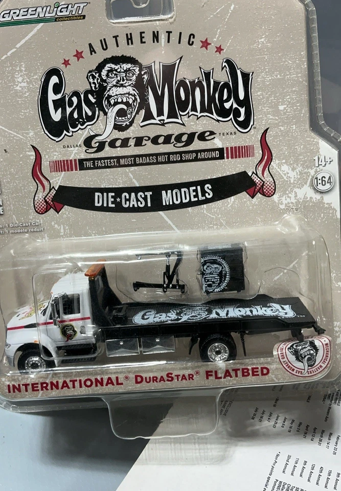 Greenlight Diecast Gas Monkey Garage Hitch and Tow 2016 RAM 2500 1 64 - Image 4 of 4