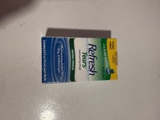 REFRESH TEARS - LUBRICANT EYE DROPS - TWIN PACK - 2 x 15ML BOTTLES - EXP 2/2026 