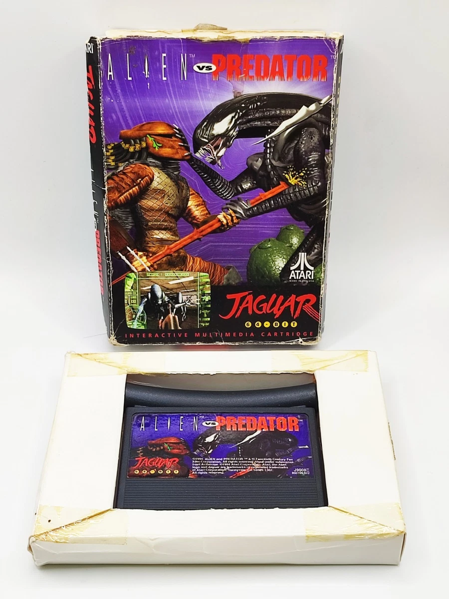 Alien Vs Predator Sur Atari Jaguar – Jeu Complet, Boîte Légèrement Usée