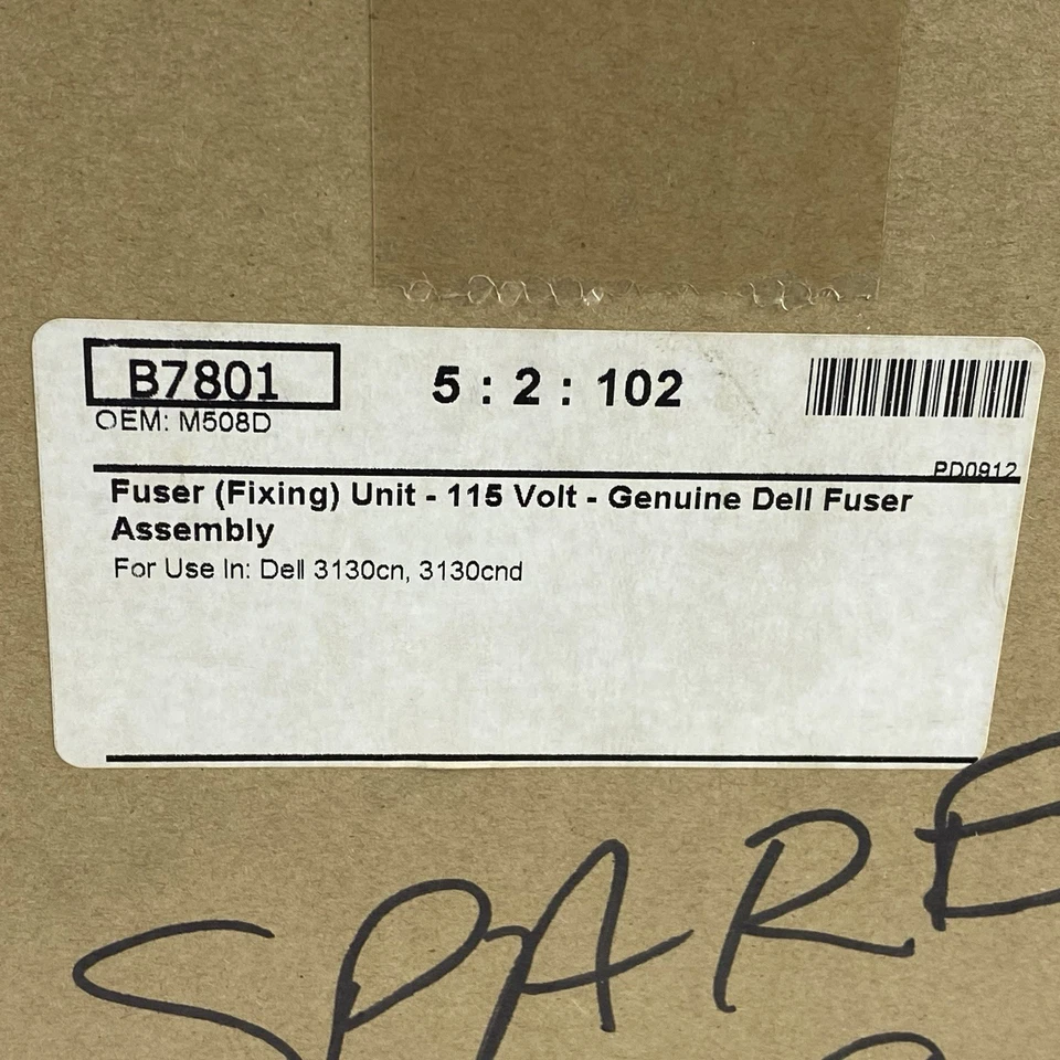 Dell 3130cn 3130cnd Fuser Unit Assembly - Image 3 of 4