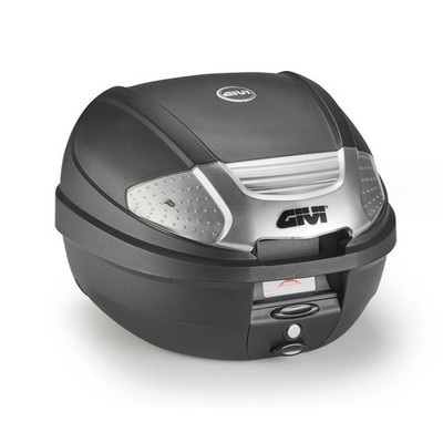 ORIGINAL GIVI MONOLOCK TOPCASE MIT NEUEM VERSCHLUSS + PLATTE UNIVERSAL E300NT2B