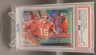 2020 Prizm Patrick Mahomes II #1 Go Hard or Home Prizms Green PSA 9 60540671