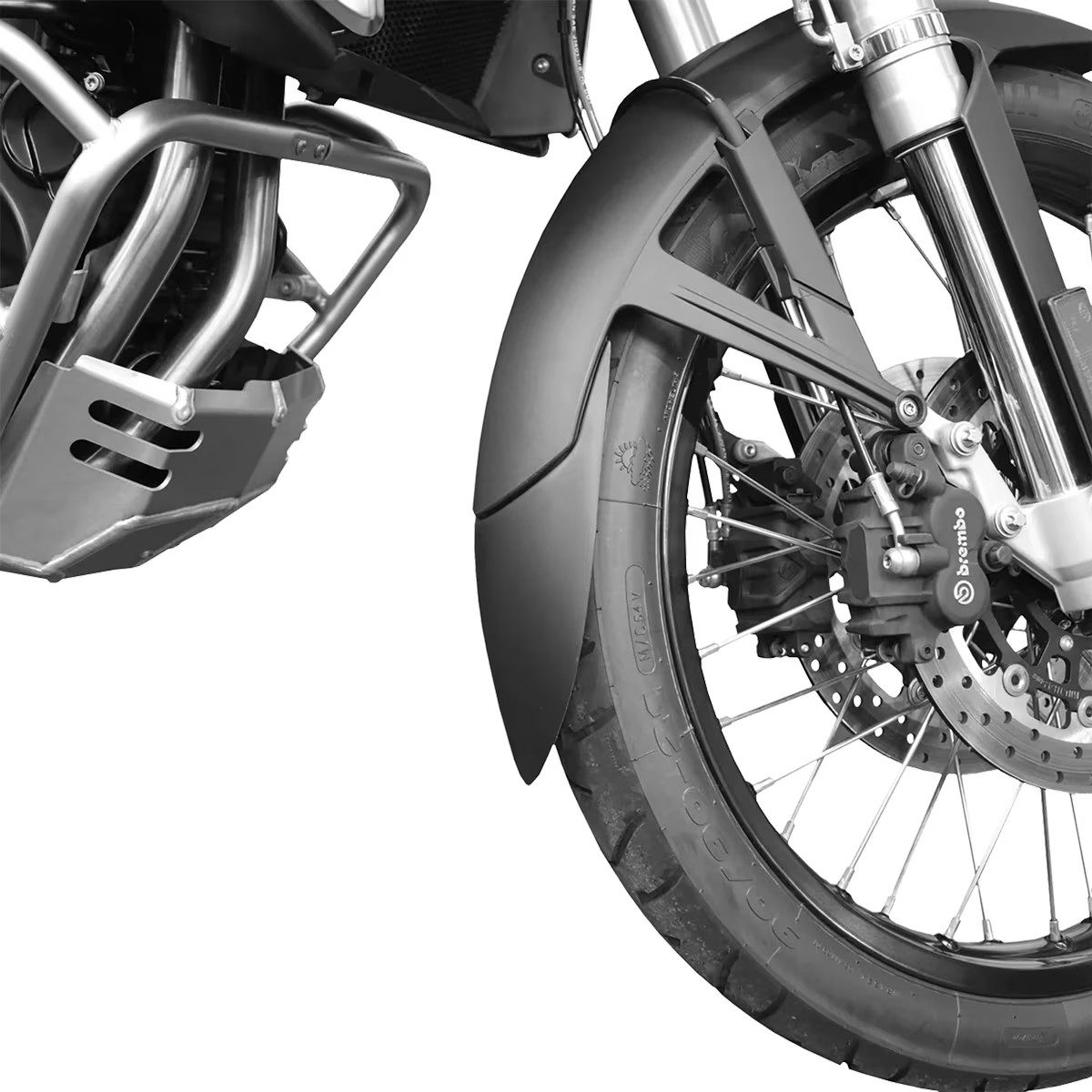 Pyramid Plastics Motorcycle Motorbike Extenda Fenda Black BMW F800 GS/Adventure
