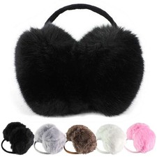 Women Men Fluffy Ear Muffs Winter Earmuffs Soft Plush Ear Warmer Cover Ear Muffs