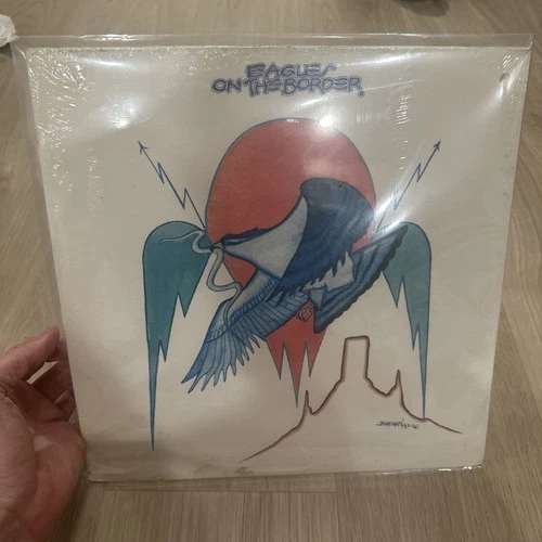 Sealed - The Eagles - On The Border - Original 1st Press 1974 Asylum Vinyl Promo