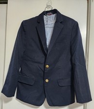 Tommy Hilfiger Boys' Navy Blue Blazer Suit Jacket Size 10