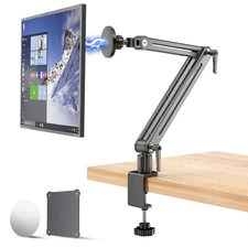 Strong Magnetic Portable Monitor Desk Clamp - 75mm VESA Mount 4.7" 15.6" 16" ...