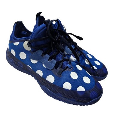 Adidas Harden Vol 5 Futurenatural Mens Basketball Shoes Blue Polka Dot Size 11
