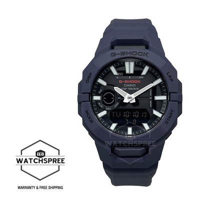 Casio G-Shock G-SQUAD Bluetooth  Bio-Based Indigo Resin Band Watch GBA-950-2A