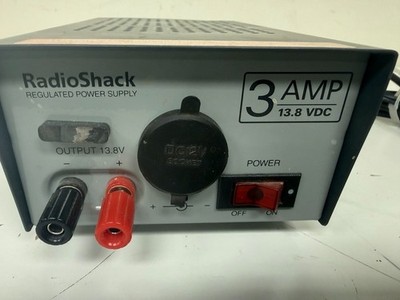 Radio Shack Radioshack Regulated Power Supply 3amp 13.8VDC 22-504 w/ Manual